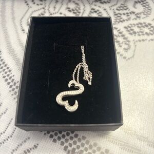 Open heart necklace .25 carat diamond open heart necklace